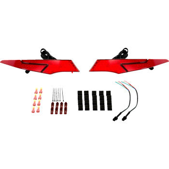 SHOW CHROME Trunk Light - Red Lens - Spyder RT LTD/F3 LTD 2020-2024 41-265R