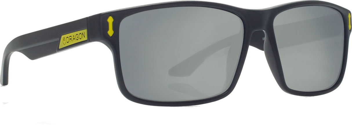 DRAGON Count Sunglasses H20 Matte Magnet Grey W/Silver Ion Lens 301015815035
