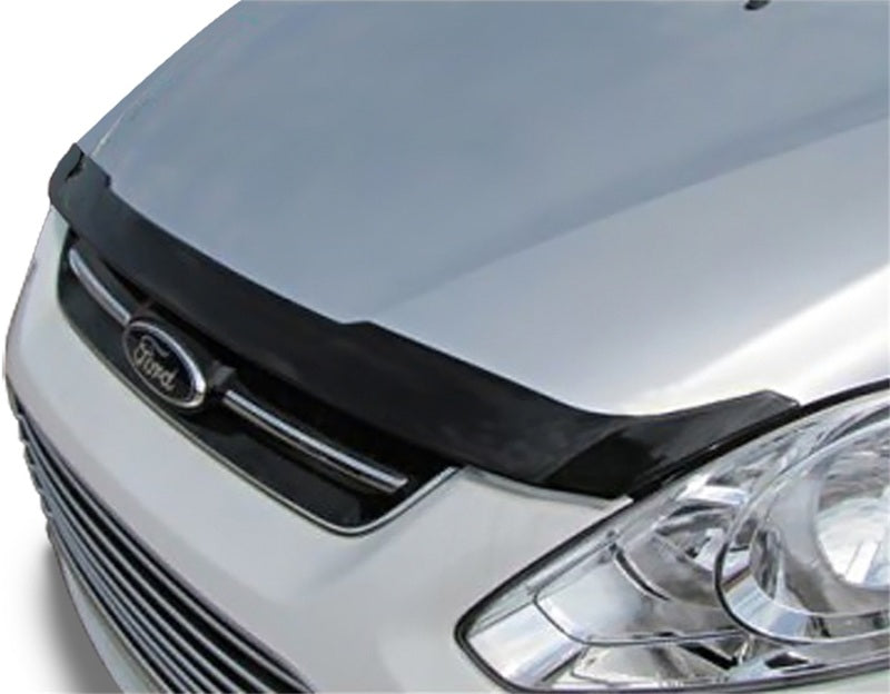 AVS 13-18 Ford C-Max Aeroskin Low Profile Acrylic Hood Shield - Smoke 320032