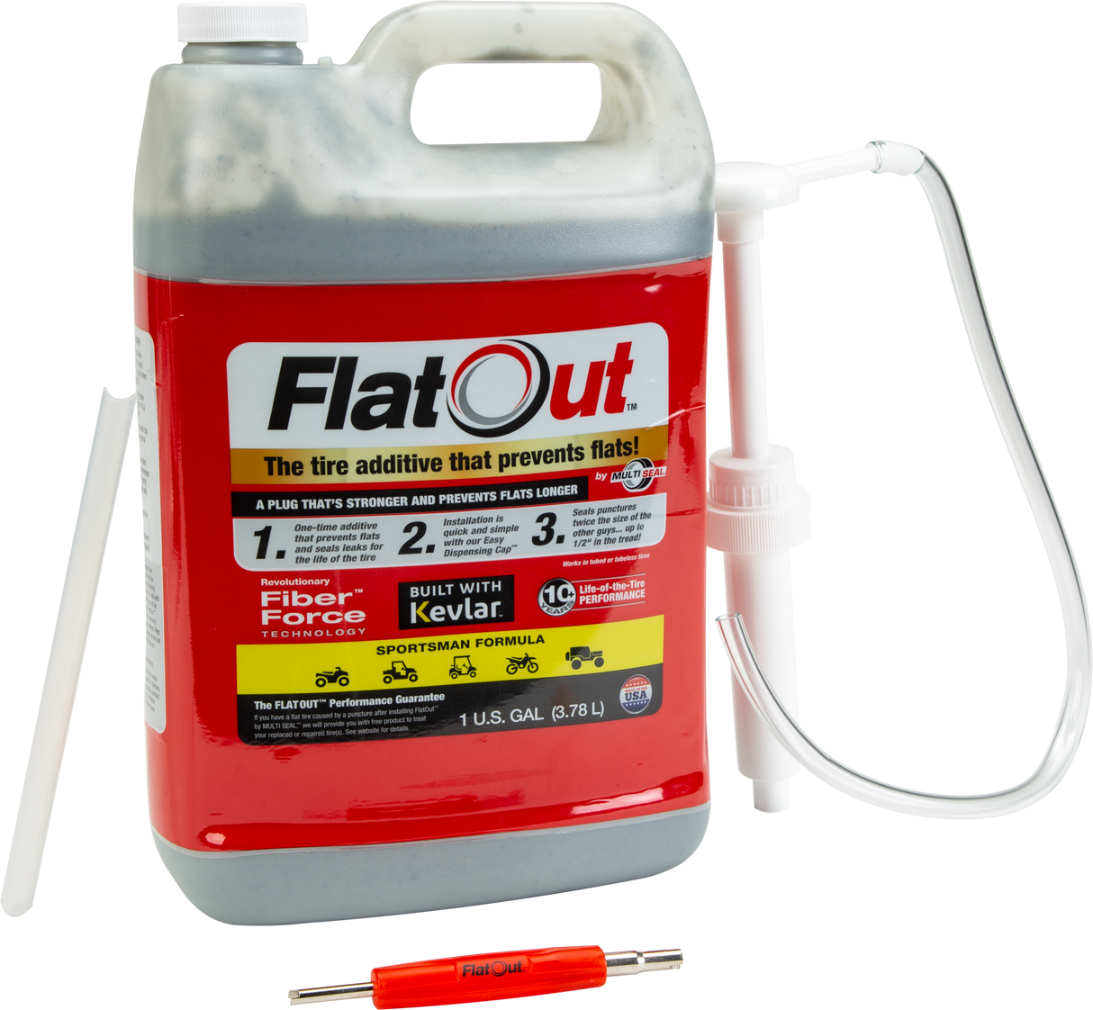 Flat Out Tire Sealant 128 Fl Oz 4/Case 25130