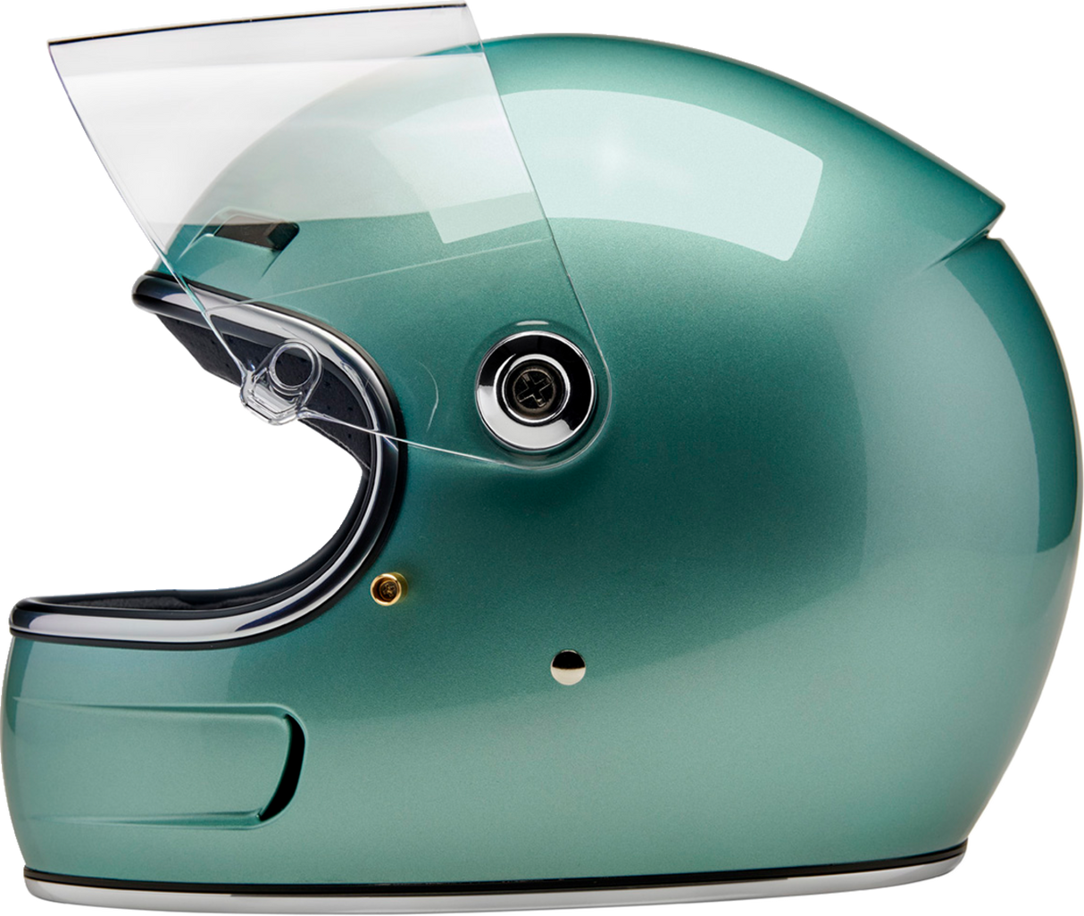 BILTWELL Gringo SV Helmet - Metallic Seafoam Green - Large 1006-313-504