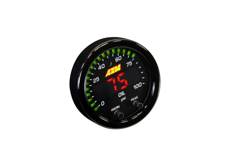 AEM X-Series Pressure 0-100psi Gauge Kit 30-0301