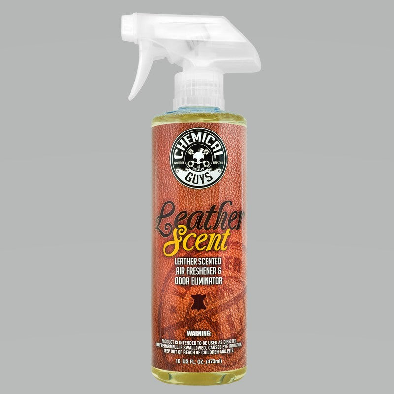 Chemical Guys Leather Scent Air Freshener & Odor Eliminator - 16oz AIR_102_16