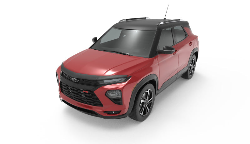 AVS 21-22 Chevrolet Trailblazer Aeroskin Low Profile Hood Shield - Matte Black 377192