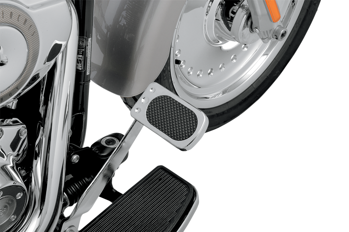 DRAG SPECIALTIES Pastilla de pedal de freno - Cromo 1610-0133