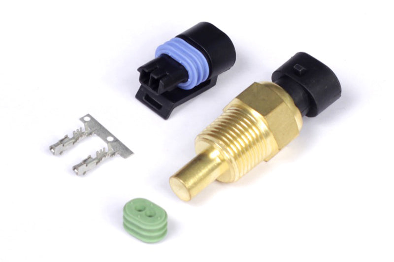 Haltech Coolant Temp Sensor 3/8 NPT 18 TPI (Incl Delphi Plug & Pins) HT-010302