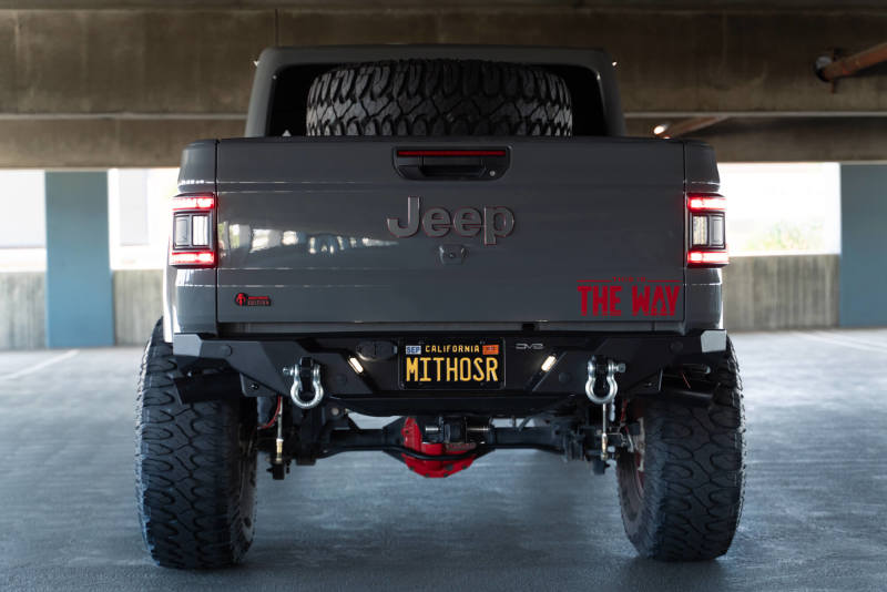 DV8 Offroad 20-23 Jeep Gladiator JT FS-15 Series Rear Bumper RBGL-11