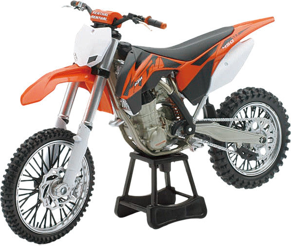 NEW-RAYReplica 1:10 Race Bike 14 Ktm 450sx-F Orange57623