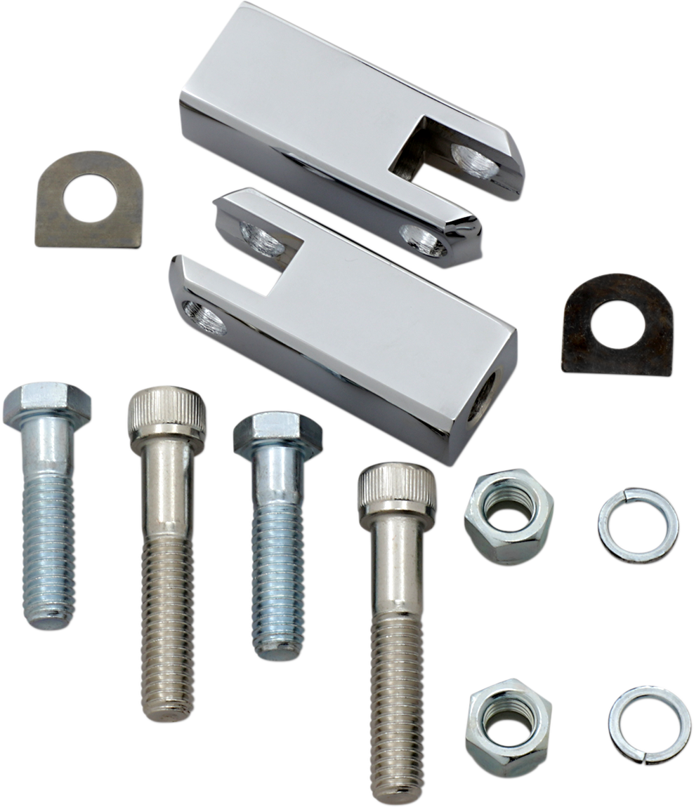 DRAG SPECIALTIES Soporte de clavija para pasajero - Cromado - XL '83-'03 A5241-BC-119