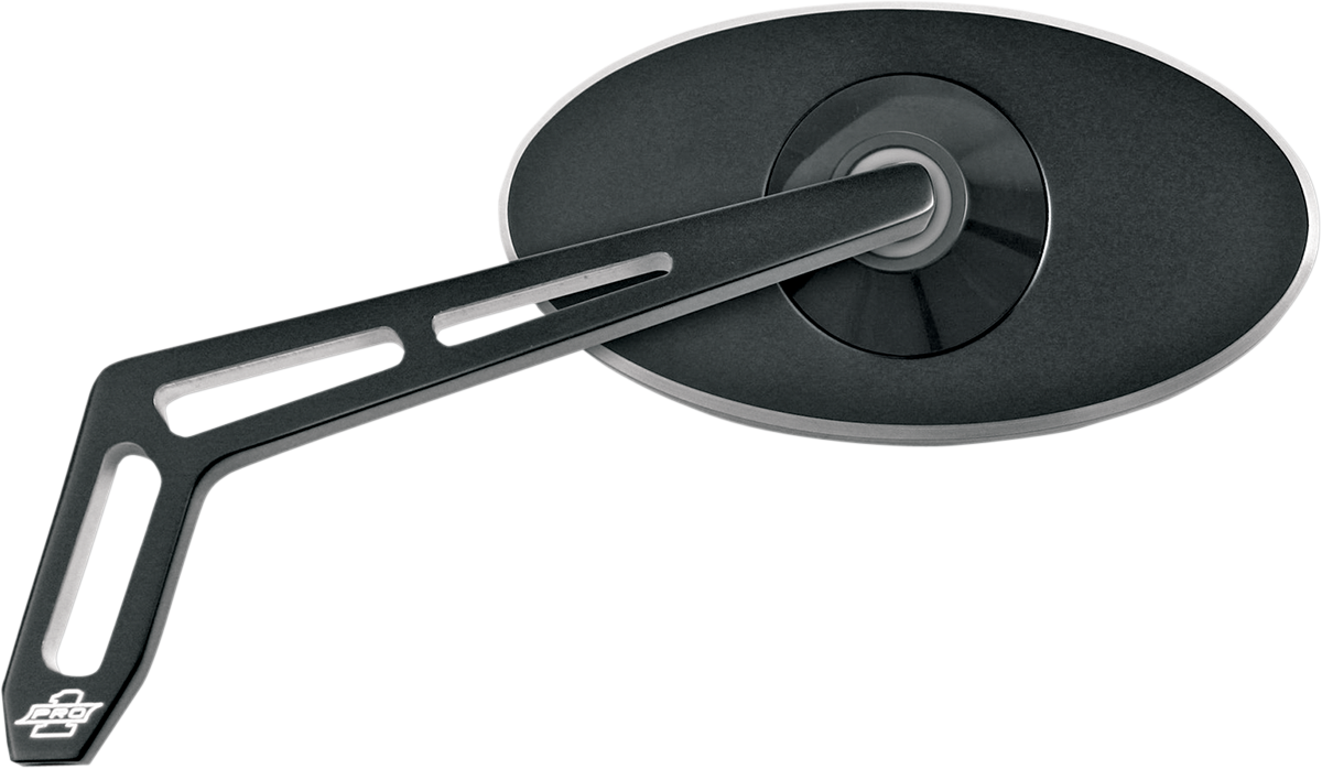 PRO-ONE PERF.MFG. Mirror - Oval - Black - Left 102310B