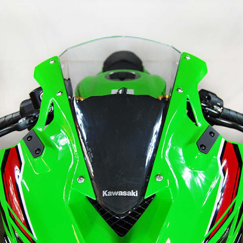 New Rage Cycles 23+ Kawasaki ZX-4R Mirror Block Off Plates ZX4-MBO