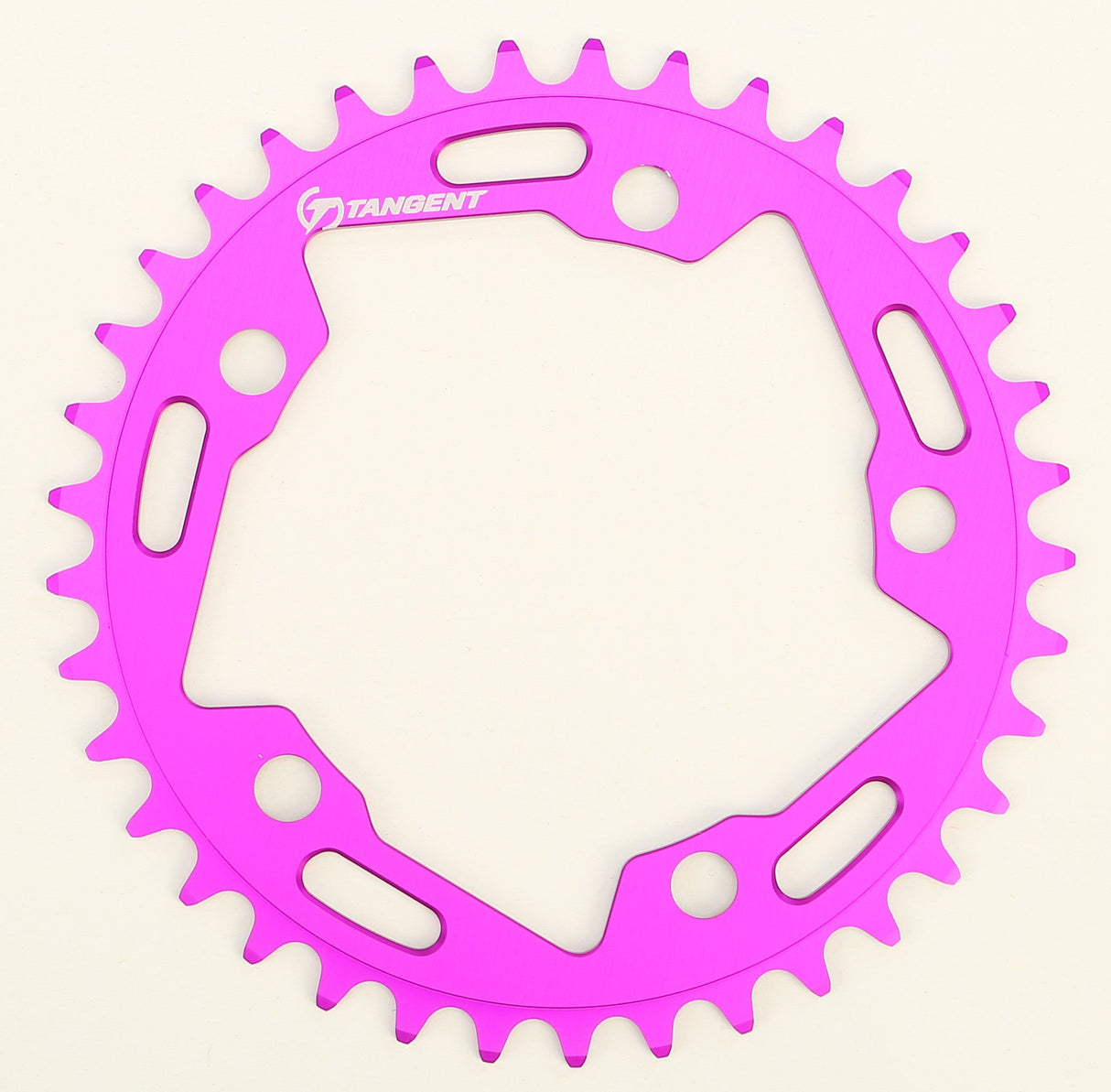 TANGENT 5-Bolt Chain Ring 37 Purple 2016 27-2537P