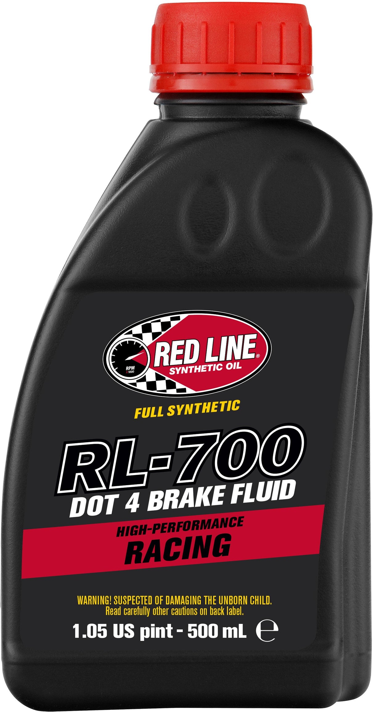 RED LINE Rl-700 Dot 4 Syn Brake Fluid 500ml 6/Case 90405