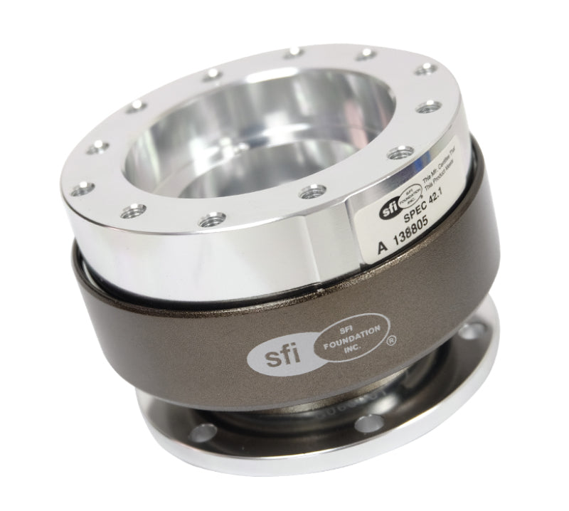 NRG Quick Release Gen 2.0 - Silver Body / Chrome Ring SFI Spec 42.1 SRK-200-1SL