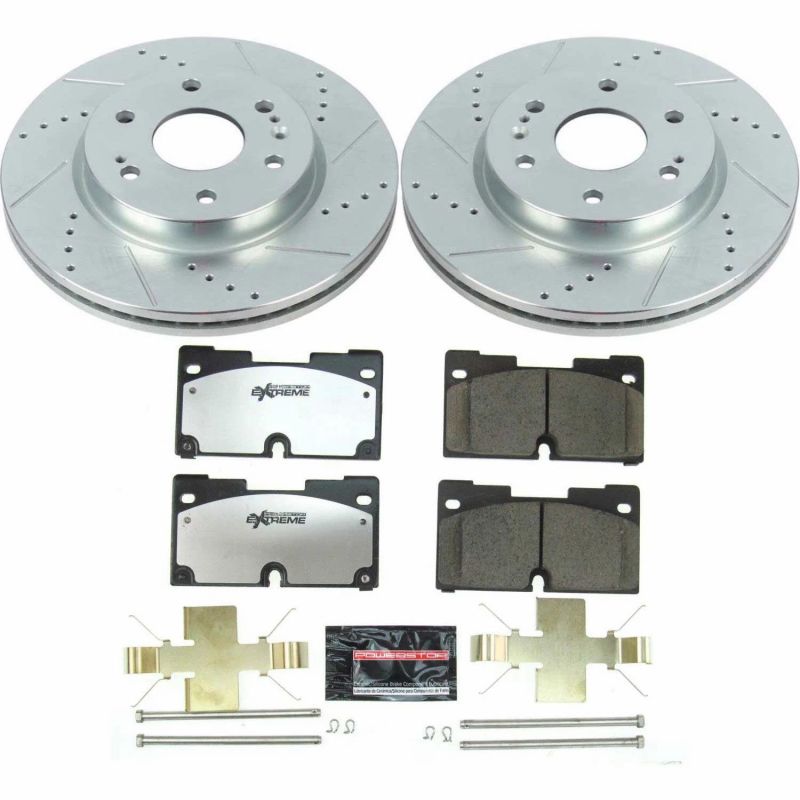 Power Stop 2019 Chevrolet Silverado 1500 Front Z36 Truck & Tow Brake Kit K8172-36