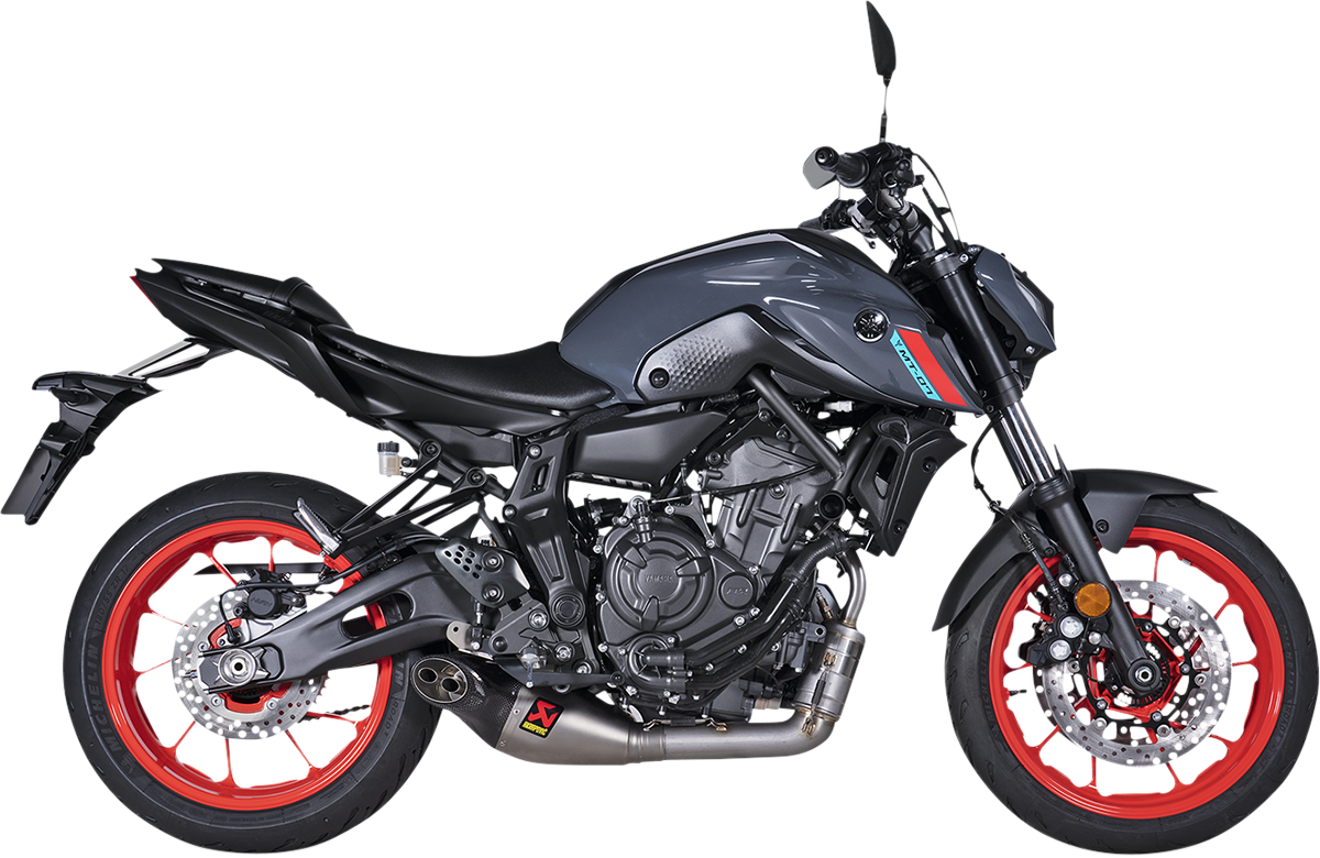 AKRAPOVIC Racing Line Exhaust System MT-07 /XSR 700 2021-2023 S-Y7R8-HEGEHT 1810-2769