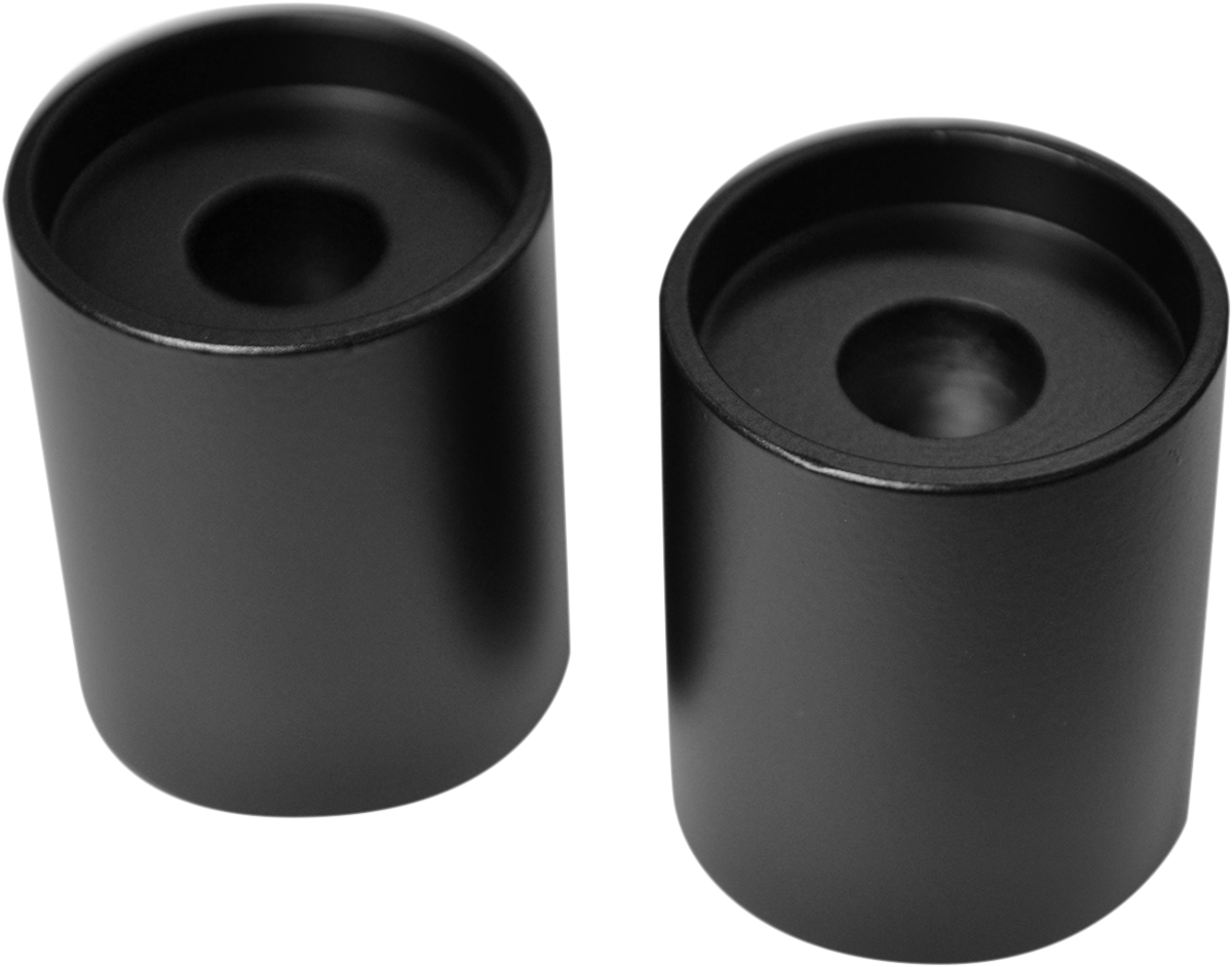 LA CHOPPERS Riser Extensions - 1-1/2" x 1-1/4" - Flat Black LA-7414-02M