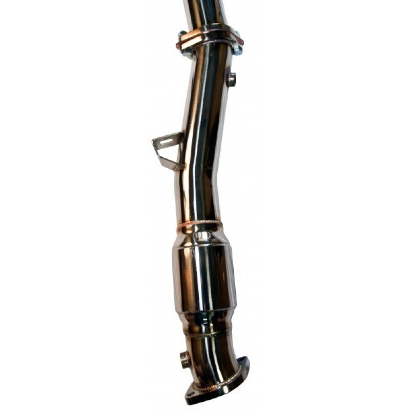 Turbo XS 02-07 WRX-STi / 04-08 Forester XT High Flow Catted Downpipe WS02-DPC