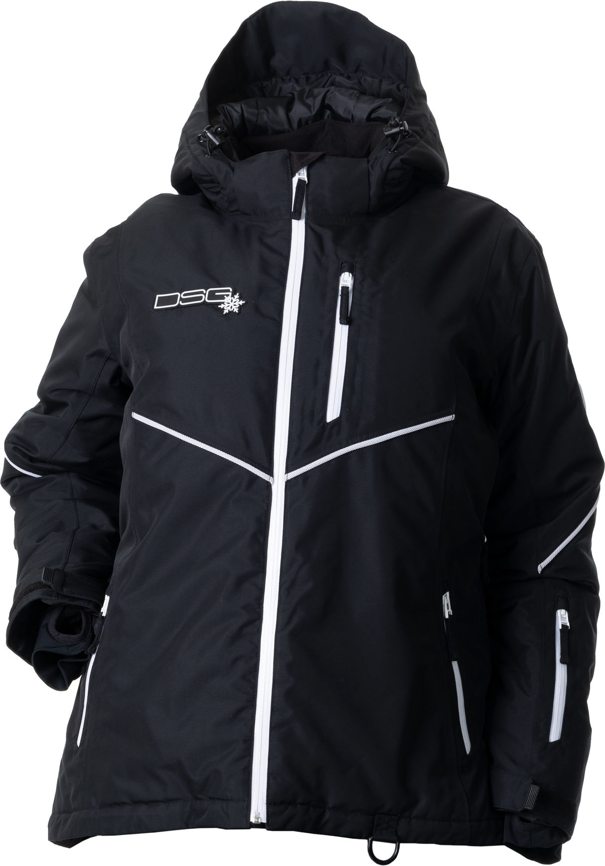 DSG Trail Elite Jacket Black Lg 52275