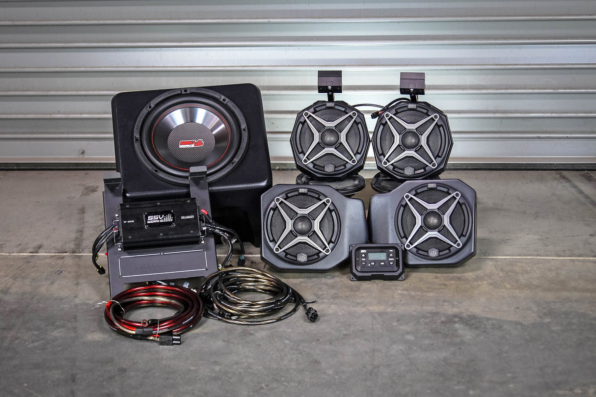 SSV WORKS 5 Speaker Kit Pol RG4-5A