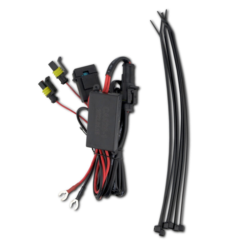 ANZO 09-20 Nissan Frontier Black Projector Plank Style DRL w/ Switchback & Sequential LED DRL 111597