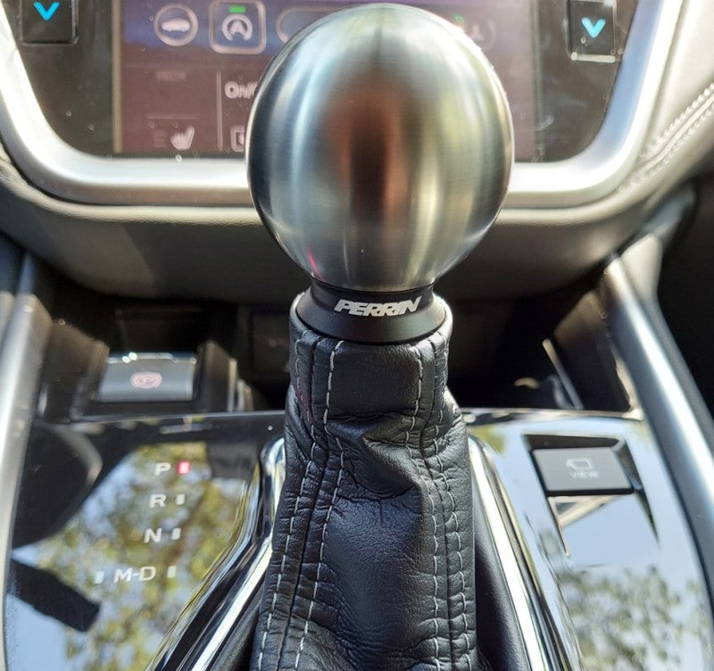Perrin 2020+ Subaru Outback/Ascent (w/CVT) SS Ball Shift Knob - 2.0in. / Brushed Finish PSP-INR-141-3