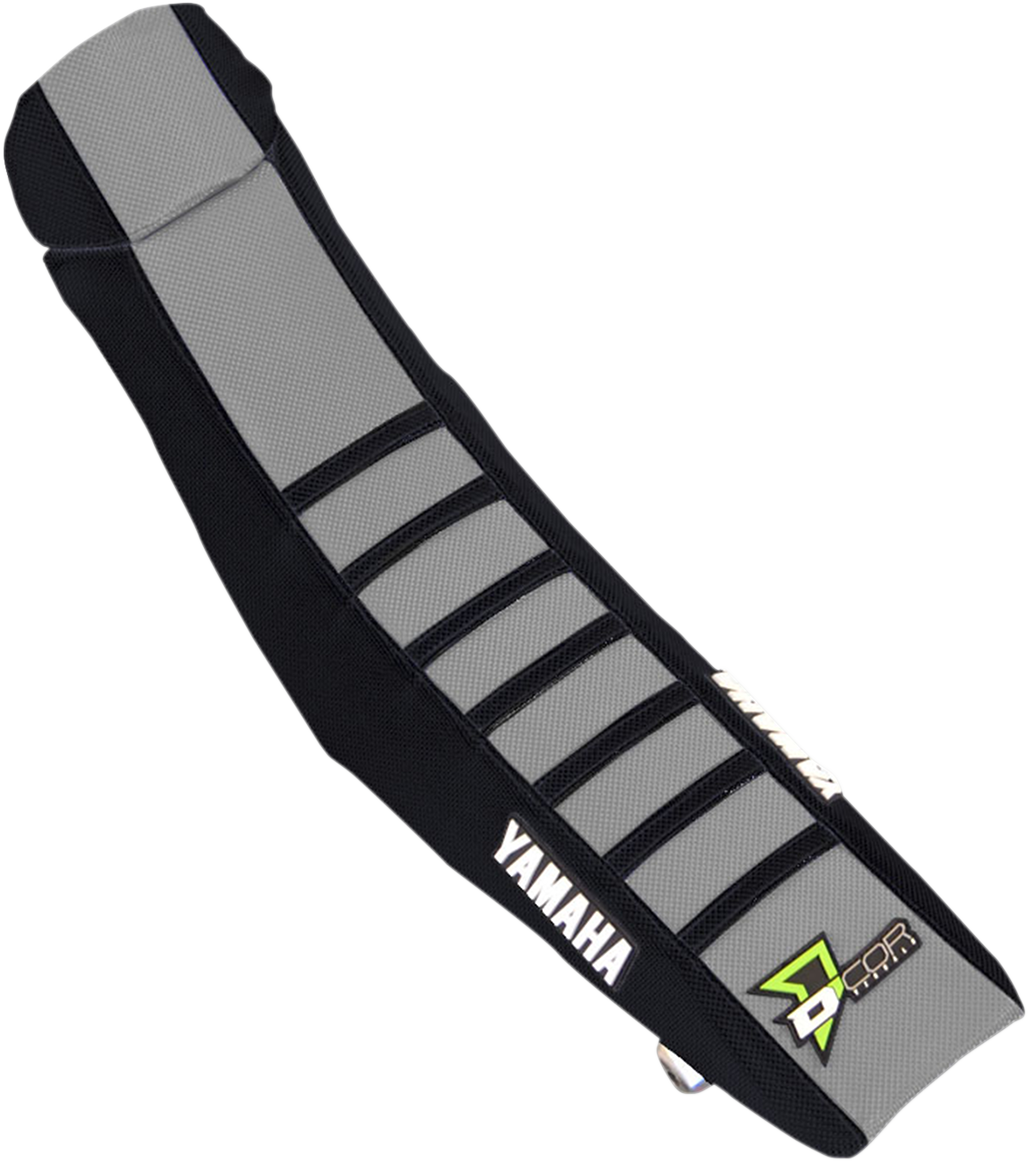 D'COR VISUALS Seat Cover - Black/Gray - YZ250F/450F '18-'23 30-50-479