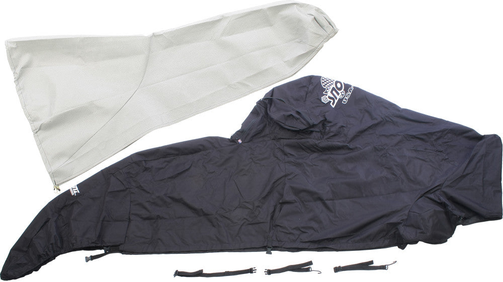 SNO-SKINZ Cover Pol Blk/Blk 364-LT BLK/BLK