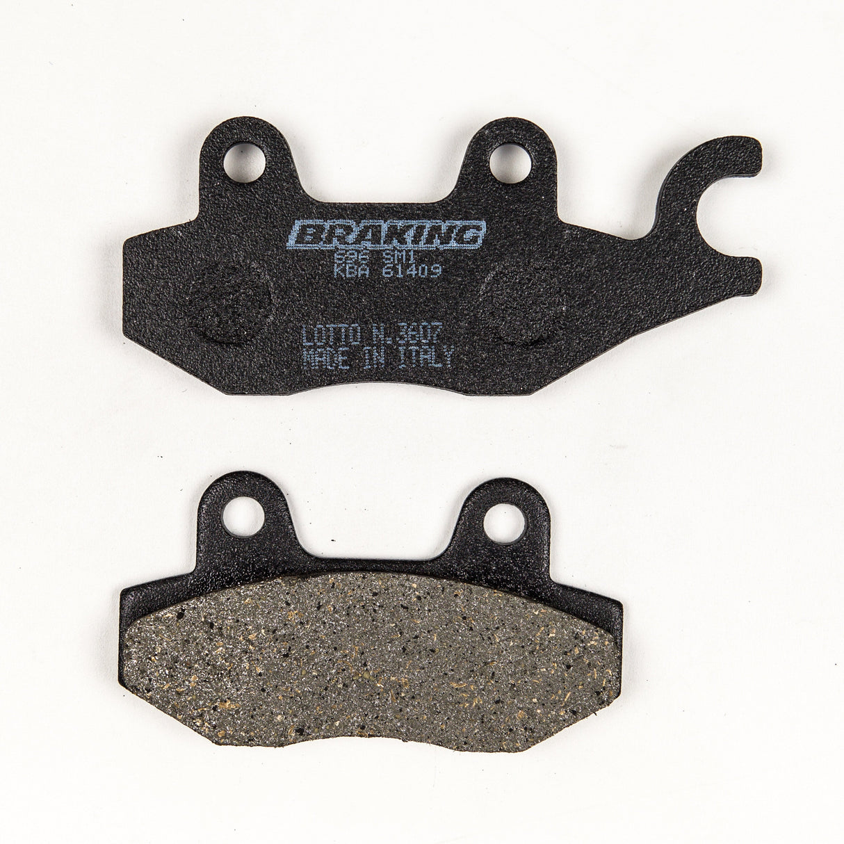 BRAKING Brake Pad Set Semi-Metallic 696SM1