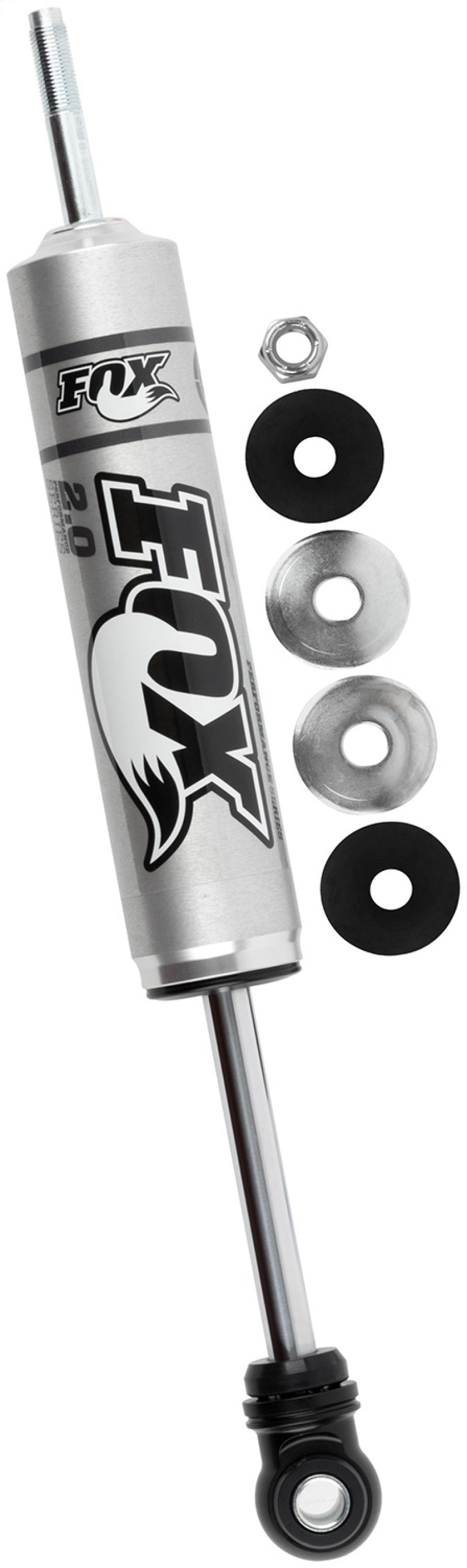 Fox 01-10 Chevy HD 2.0 Performance Series 5.1in. Smooth Body IFP Front Shock (Alum) / 0-1in. Lift 980-24-663