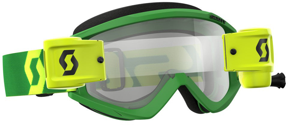 SCOTT Recoil Xi Wfs Goggle Green/Yellow W/Clear Lens 262597-1412113