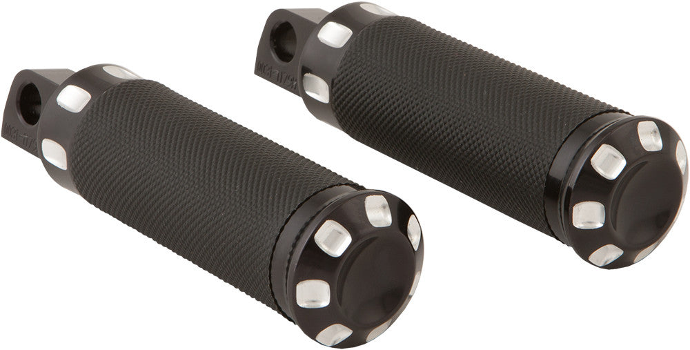 HARDDRIVE Dash Footpegs Black 0035-1140-BM