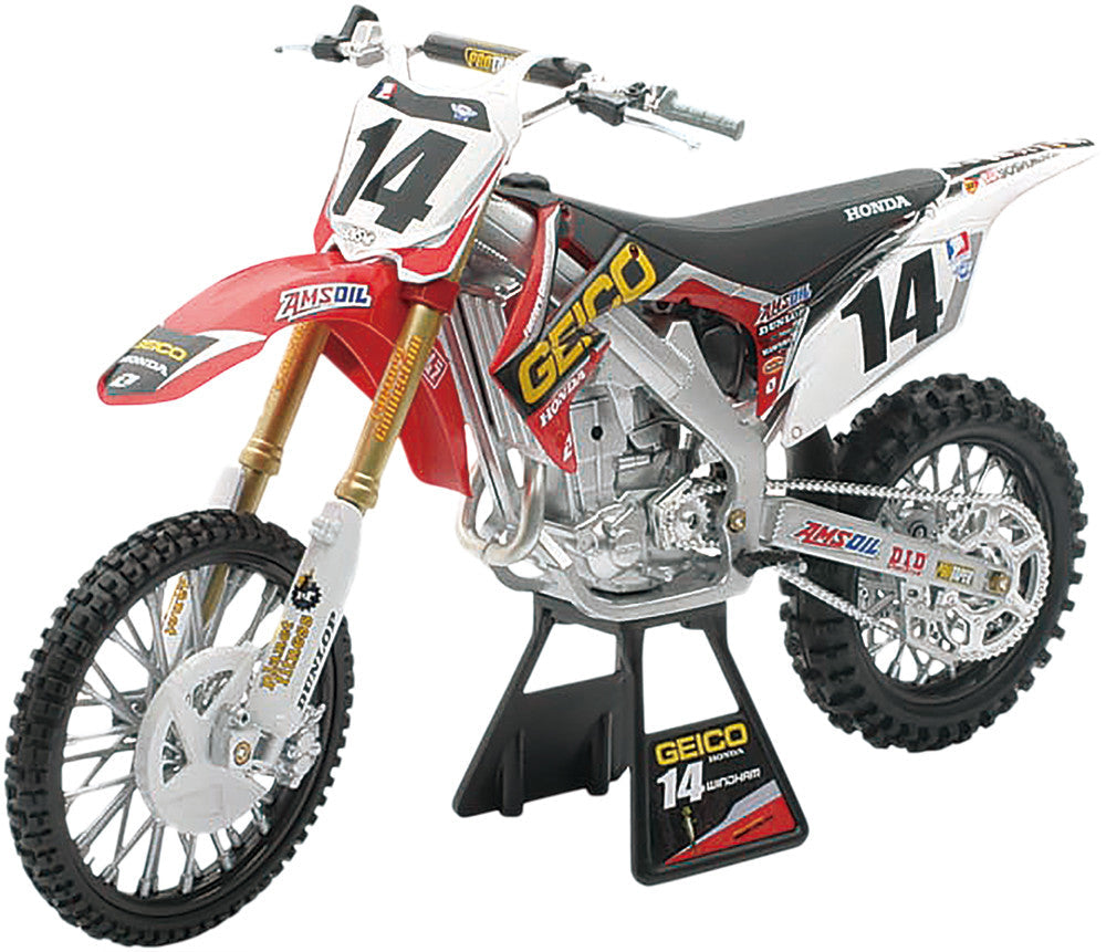 NEW-RAYReplica 1:6 Race Bike 12 Honda Crf450 Red(Windham)49423