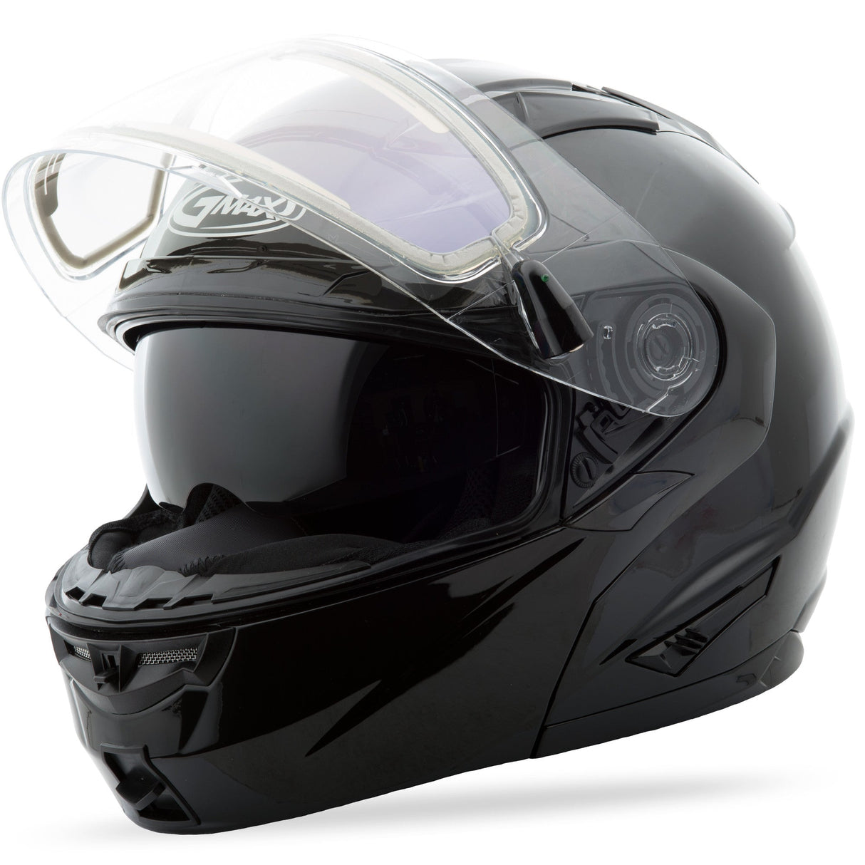 GMAX Gm-64s Modular Helmet Carbide W/Electric Shield Black M G464025