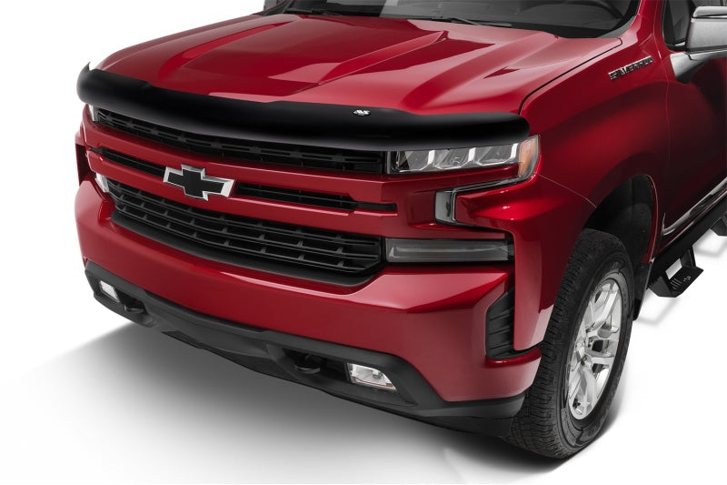 AVS 22-23 Chevrolet Silverado 1500 (Excl. ZR2/LT TB) Bugflector II High Profile Hood Shield - Smoke 25956