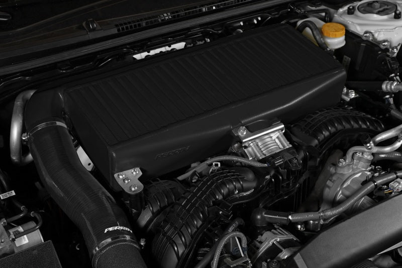 Perrin 22-23 Subaru WRX Top Mount Intercooler (TMIC) - Black PSP-ITR-330BK