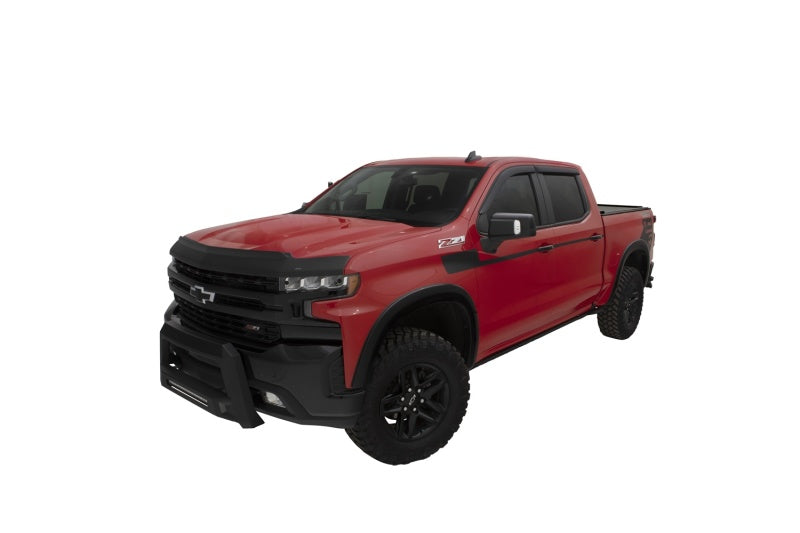 AVS 22-23 Chevrolet Silverado 1500 (Excl. ZR2/LT Trail Bss) Aeroskin II Low Prof Hood Shield - Blk 436168