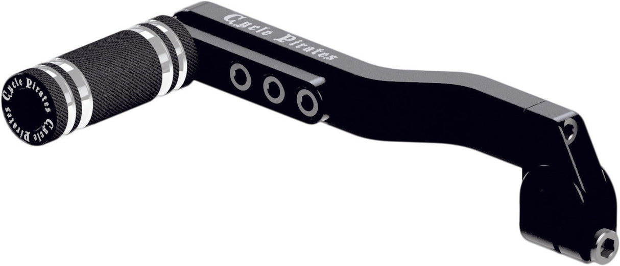 CP Adjustable Shift Lever Black Fxr W/Mid Controls HDSFXR-701B