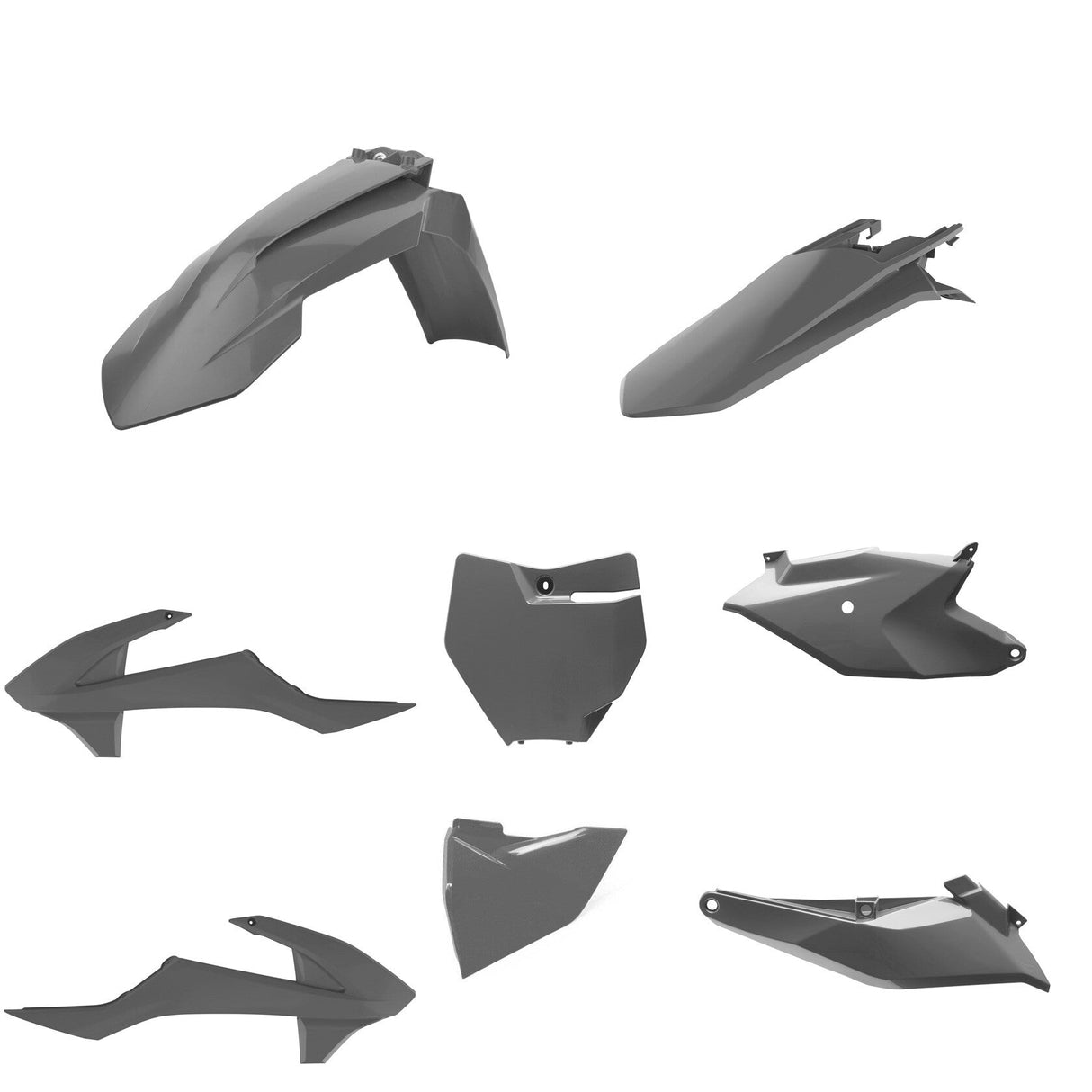 POLISPORT Plastic Kit Ktm Sx85 Grey 91298