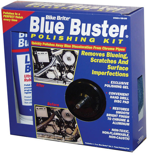 Bike Brite Blue Buster Polishing Kit 8 Oz 962000