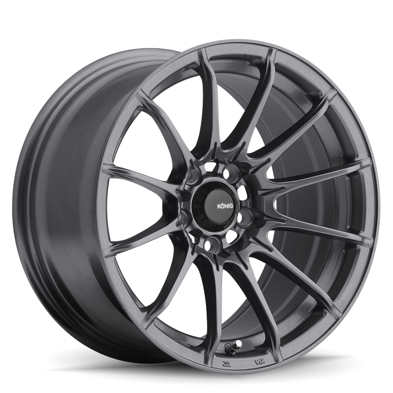 Konig Dial In 15x7 4x100 ET35 Matte Grey DI5710035G