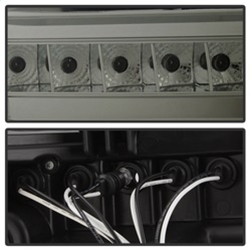 Spyder Toyota Tundra 07-13 Projector Headlights LED Halo LED Smke PRO-YD-TTU07-HL-SM 5012043