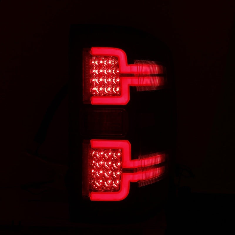 ANZO 2014-2018 Chevy Silverado 1500 LED Taillights Black 311289