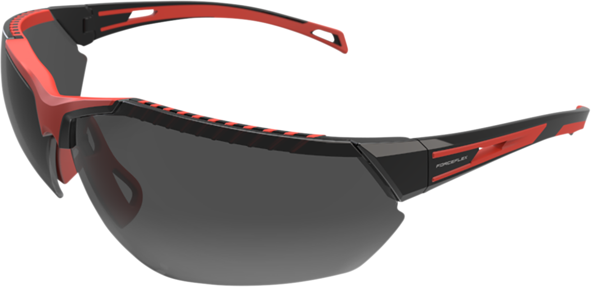 FORCEFLEX FF4 Sunglasses - Black/Red - Smoke FF4-01045-040