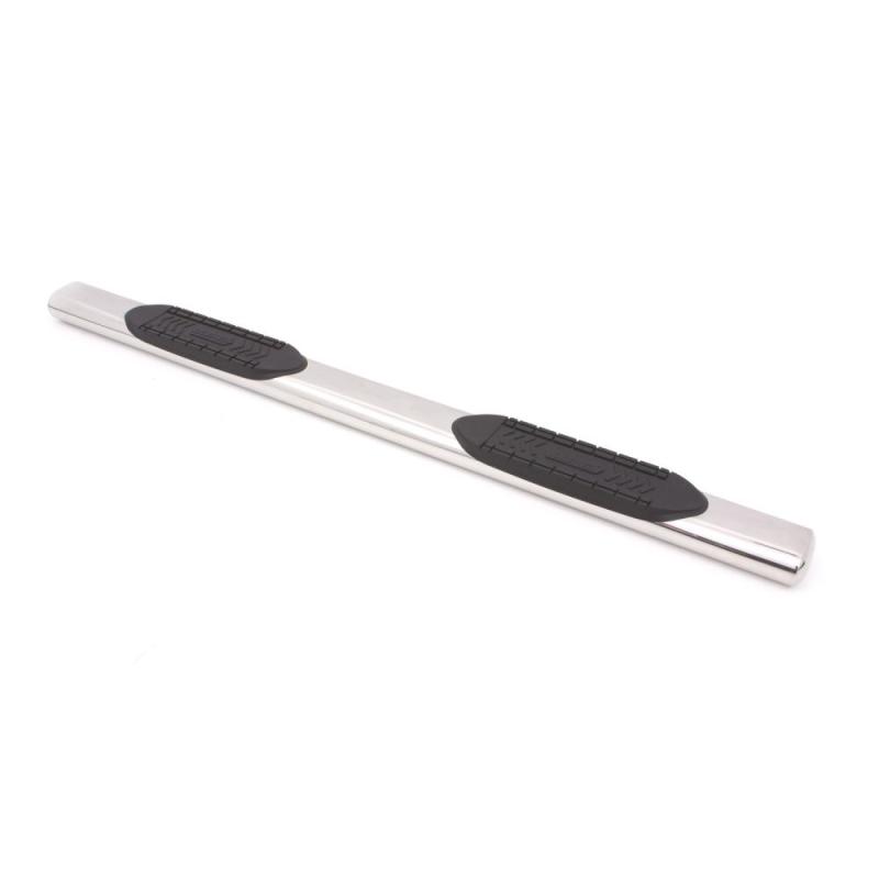Lund 07-17 Chevy Silverado 1500 Crew Cab 6in. Oval Straight SS Nerf Bars - Polished 24310564