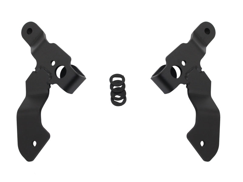 Go Rhino 18-20 Jeep Wrangler JL/JLU/Gladiator JT Light Mount - Two 3in Cubes Offset 730231T