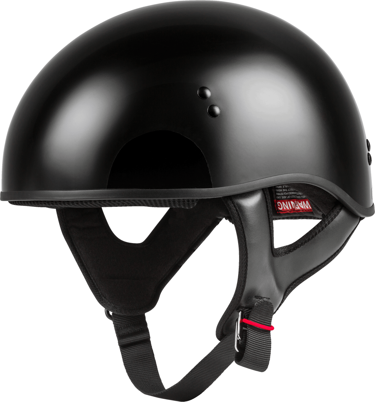 GMAX Hh-45 Half Helmet Naked Black Lg H145026