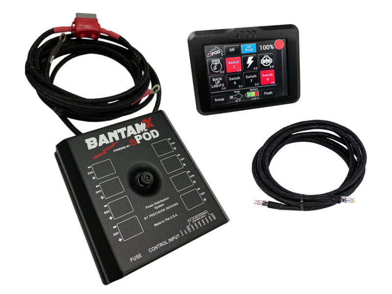 Spod BantamX Touchscreen for Uni (36 In Battery Cables) BXTSBUNI36