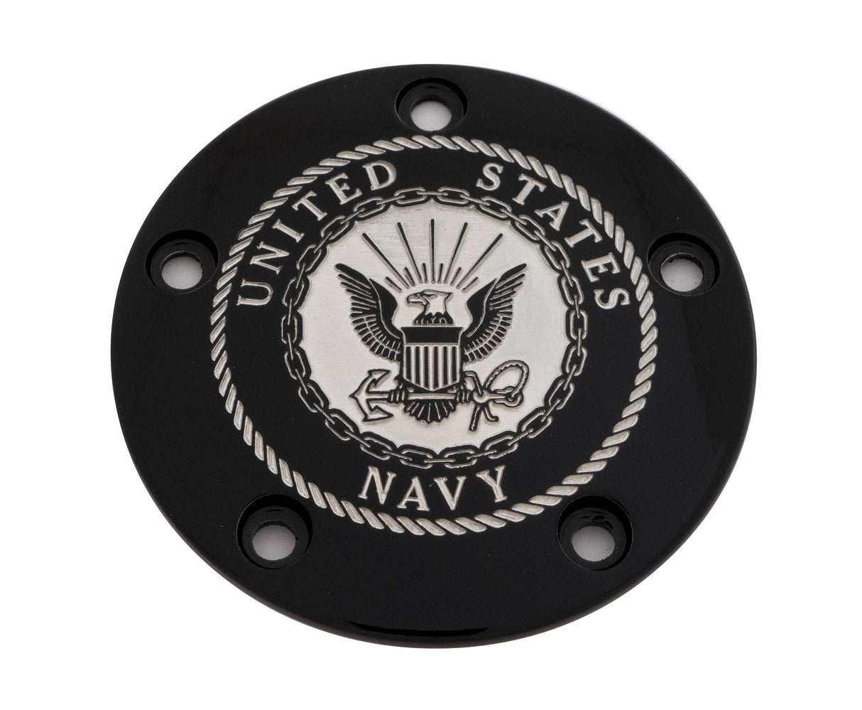 CUSTOM ENGRAVING Tc Timer Cover Navy Black NAV16-04BG