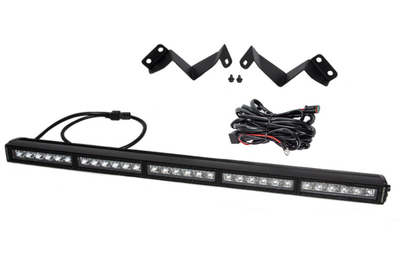 Diode Dynamics 16-21 Toyota Tacoma SS30 Stealth Lightbar Kit - White Driving DD6070